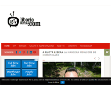 Tablet Screenshot of liboriobutera.com